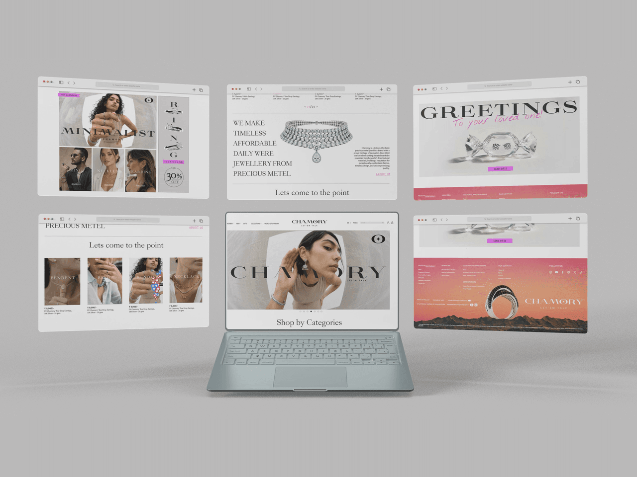 chamory-website-screens